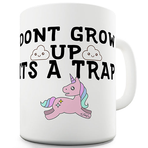 It's A Trap Unicorn Novelty Mug