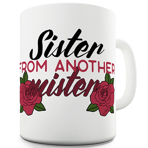 Sister From Another Mister Funny Mug