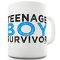 Teenage Boy Survivor Ceramic Mug