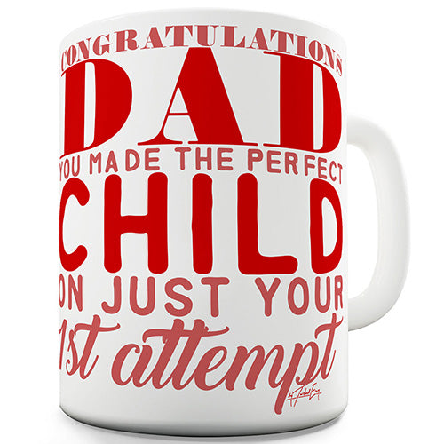 Personalised The Perfect Child Ceramic Mug