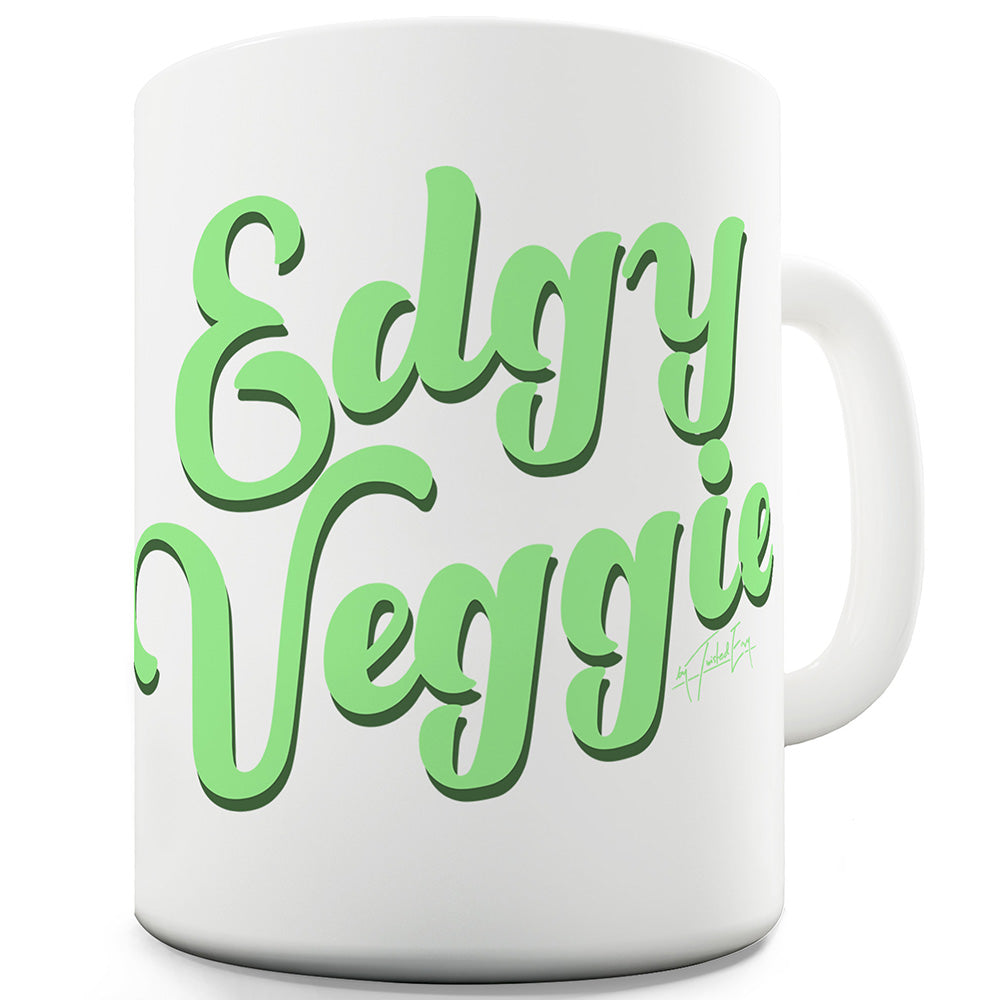 Edgy Veggie Ceramic Novelty Mug