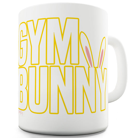 Gym Bunny Ceramic Novelty Gift Mug