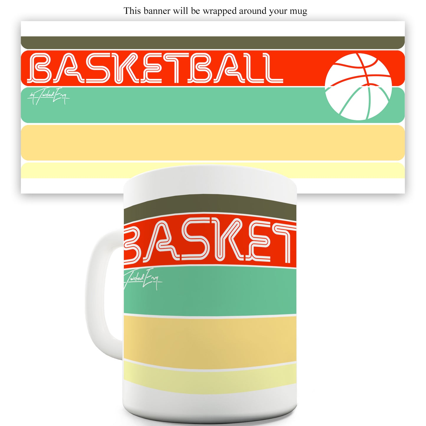 Retro Basketball Funny Mugs For Friends