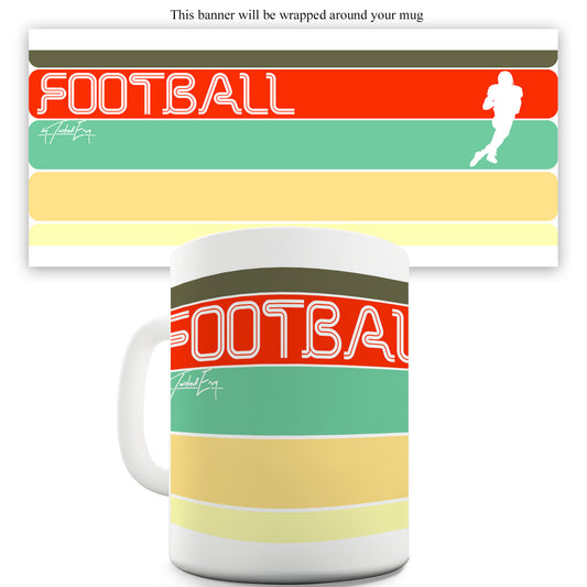 Retro Football Funny Mugs For Men