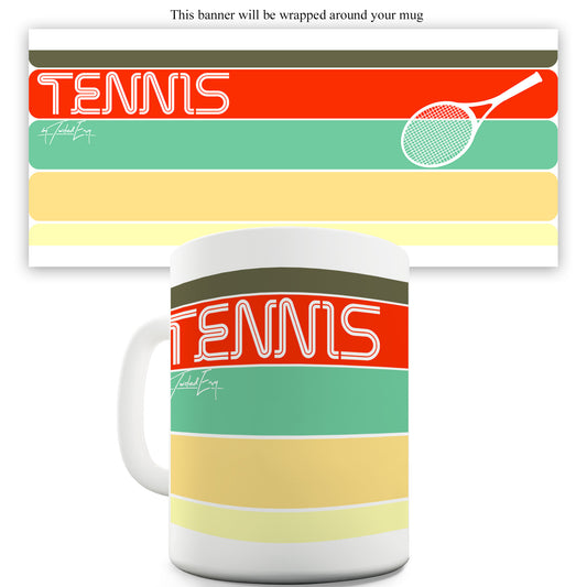 Retro Tennis Ceramic Mug