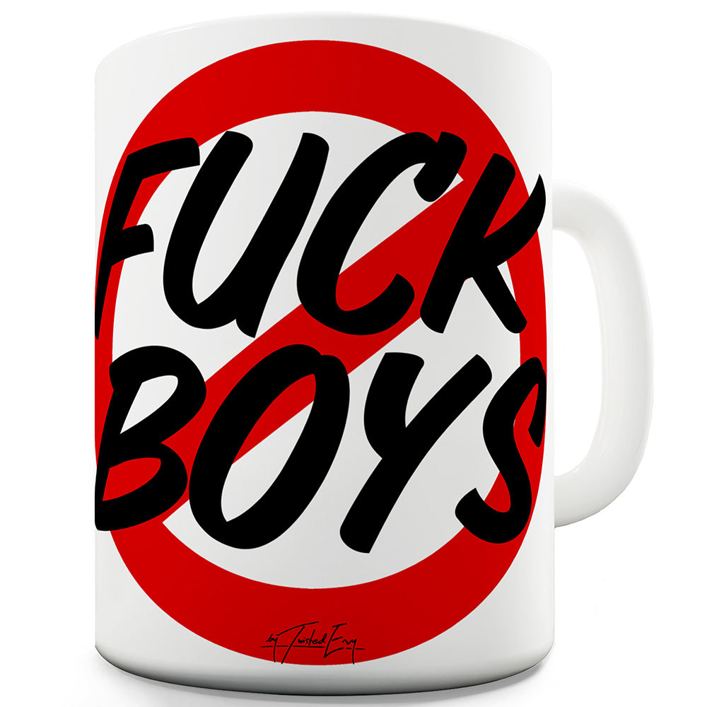 F-ck Boys Funny Mugs For Work