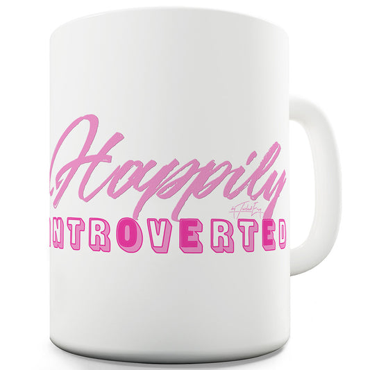 Happily Introverted Funny Office Secret Santa gift