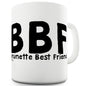 Brunette Best Friend Funny Mugs For Coworkers