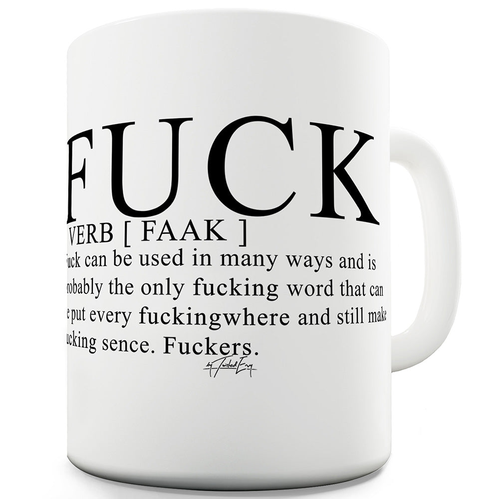 Description F-ck Funny Mugs For Men Rude