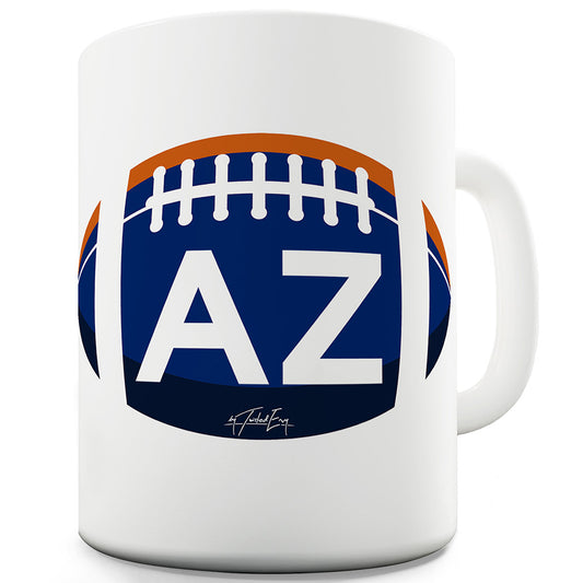 AZ Arizona Football Mug - Unique Coffee Mug, Coffee Cup