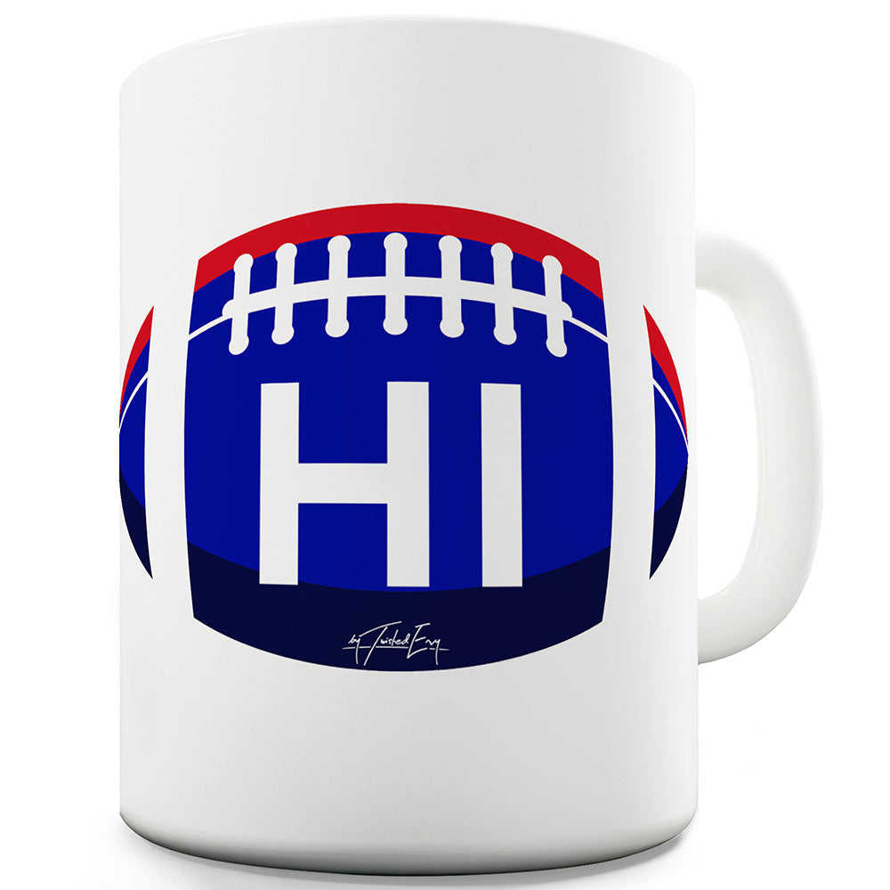 HI Hawaii Football Funny Office Secret Santa gift