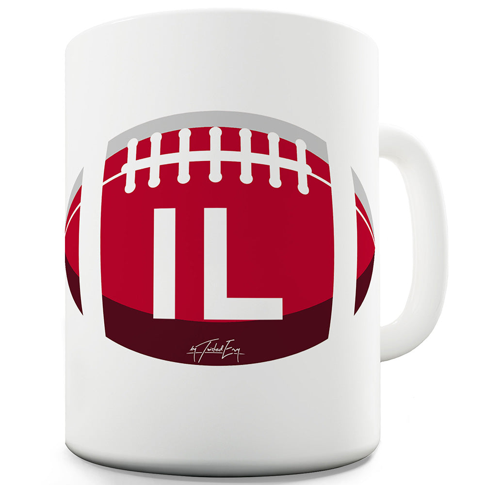 IL Illinois Football Funny Novelty Mug Cup