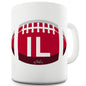 IL Illinois Football Funny Novelty Mug Cup