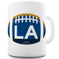 LA Louisiana Football Funny Mugs For Men Rude