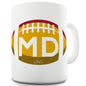 MD Maryland Football Funny Mugs For Dad