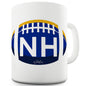 NH New Hampshire Football Funny Novelty Mug Cup