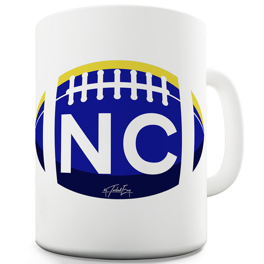 NC North Carolina Football Ceramic Mug