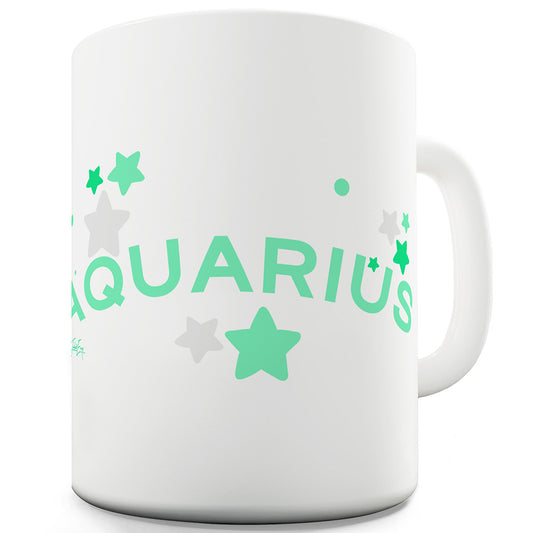 Starry Aquarius Ceramic Mug