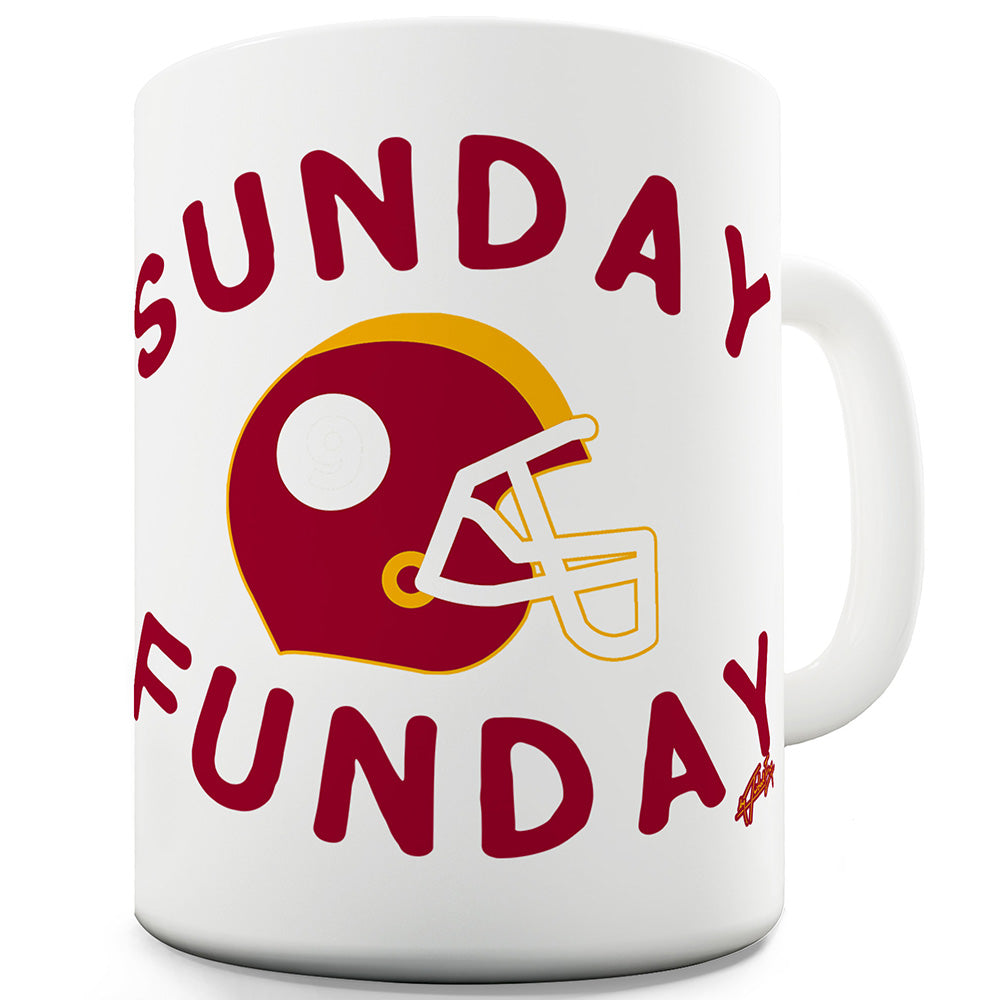 Sunday Funday Ceramic Novelty Gift Mug