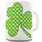 Tartan Shamrock Ceramic Mug Slogan Funny Cup