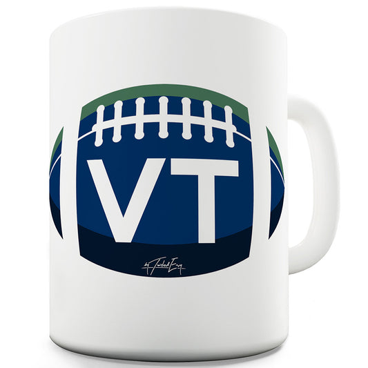 VT Vermont Football Funny Mugs For Coworkers