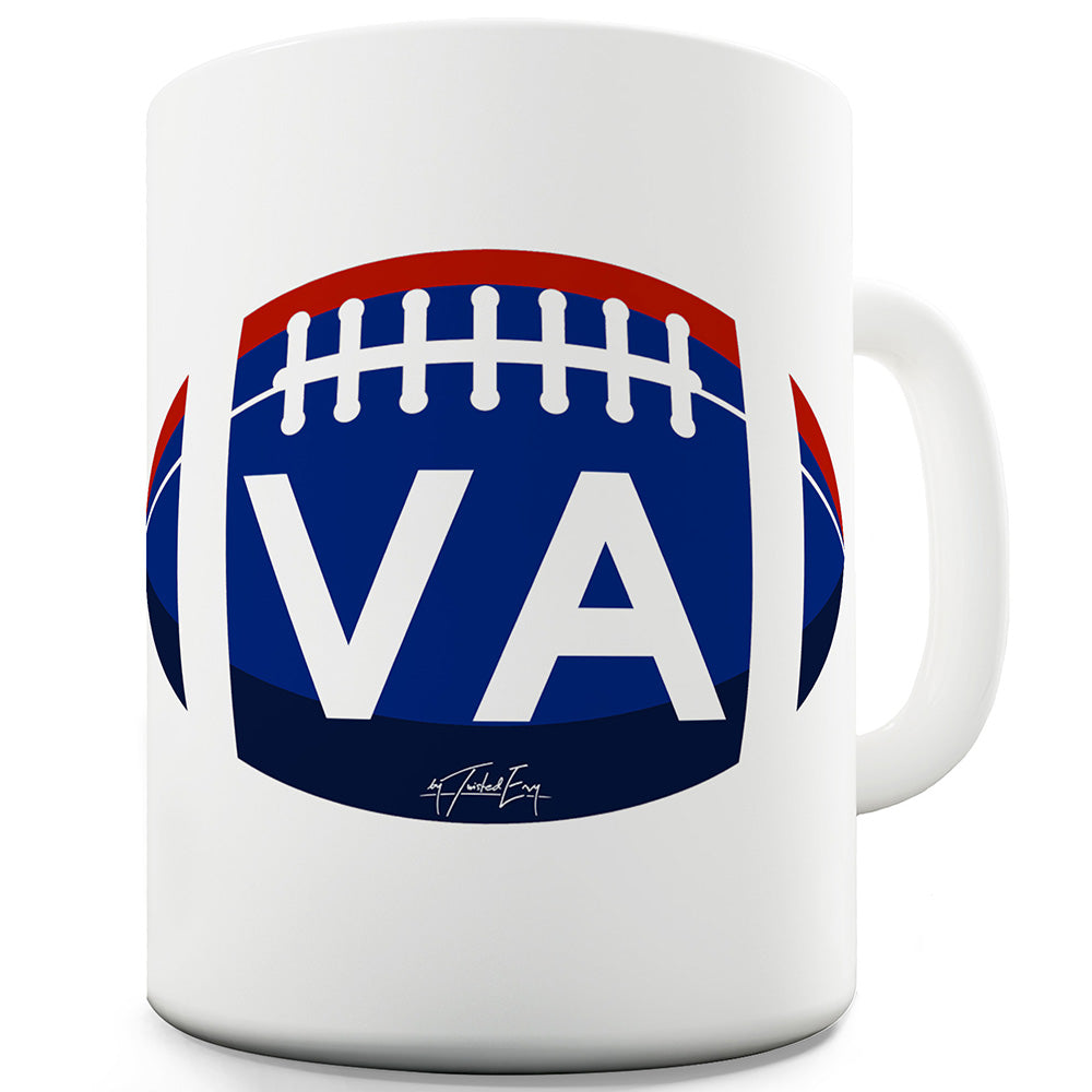 VA Virginia Football Funny Mugs For Friends