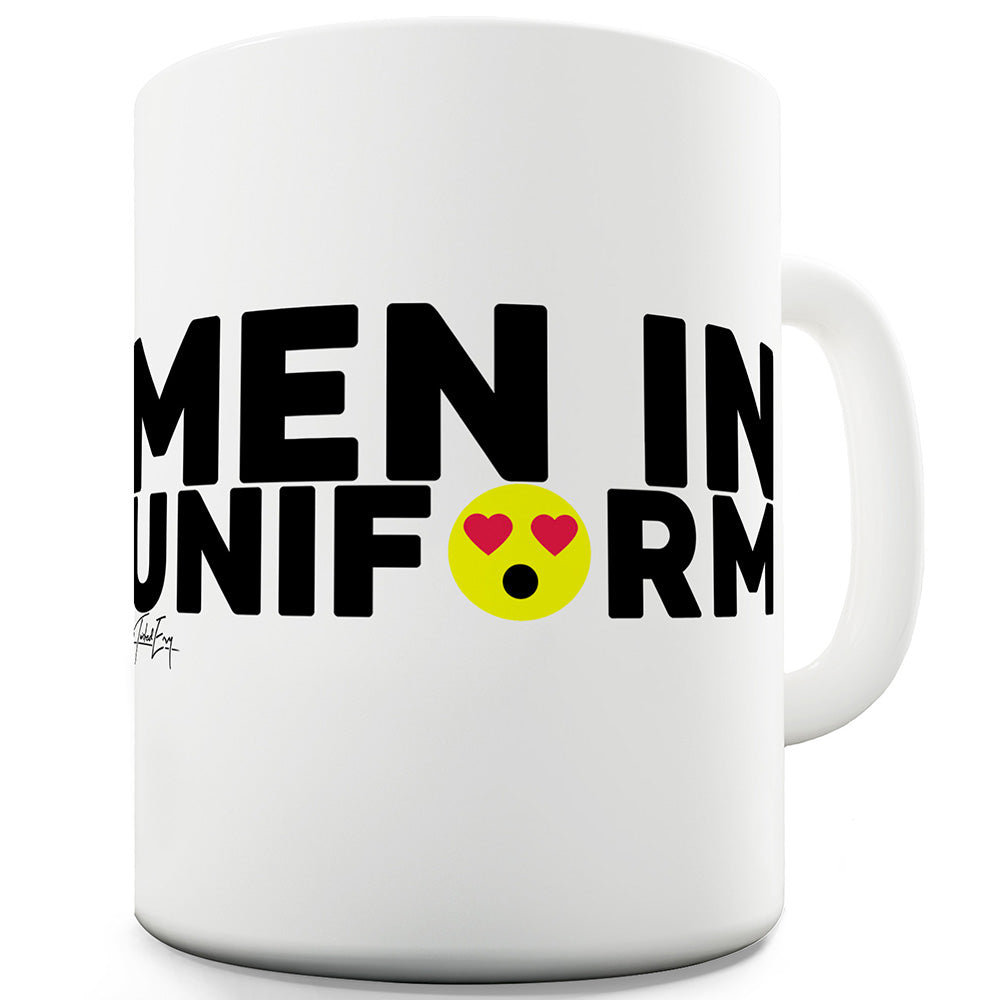 Men In Uniform Ceramic Novelty Mug