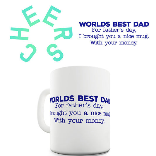 World's Best Dad Cheers Funny Mugs For Men