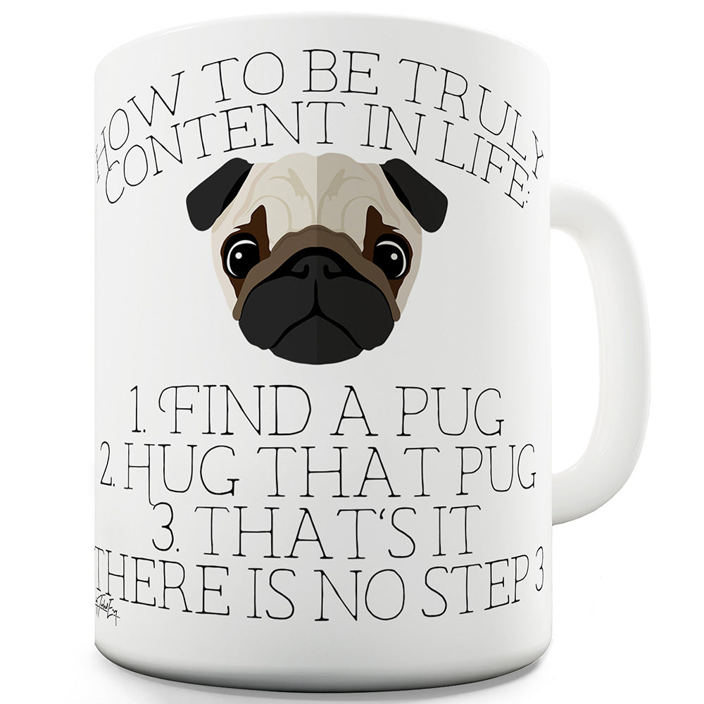 Find A Pug Ceramic Funny Mug