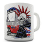 Punk Skeleton London Ceramic Tea Mug