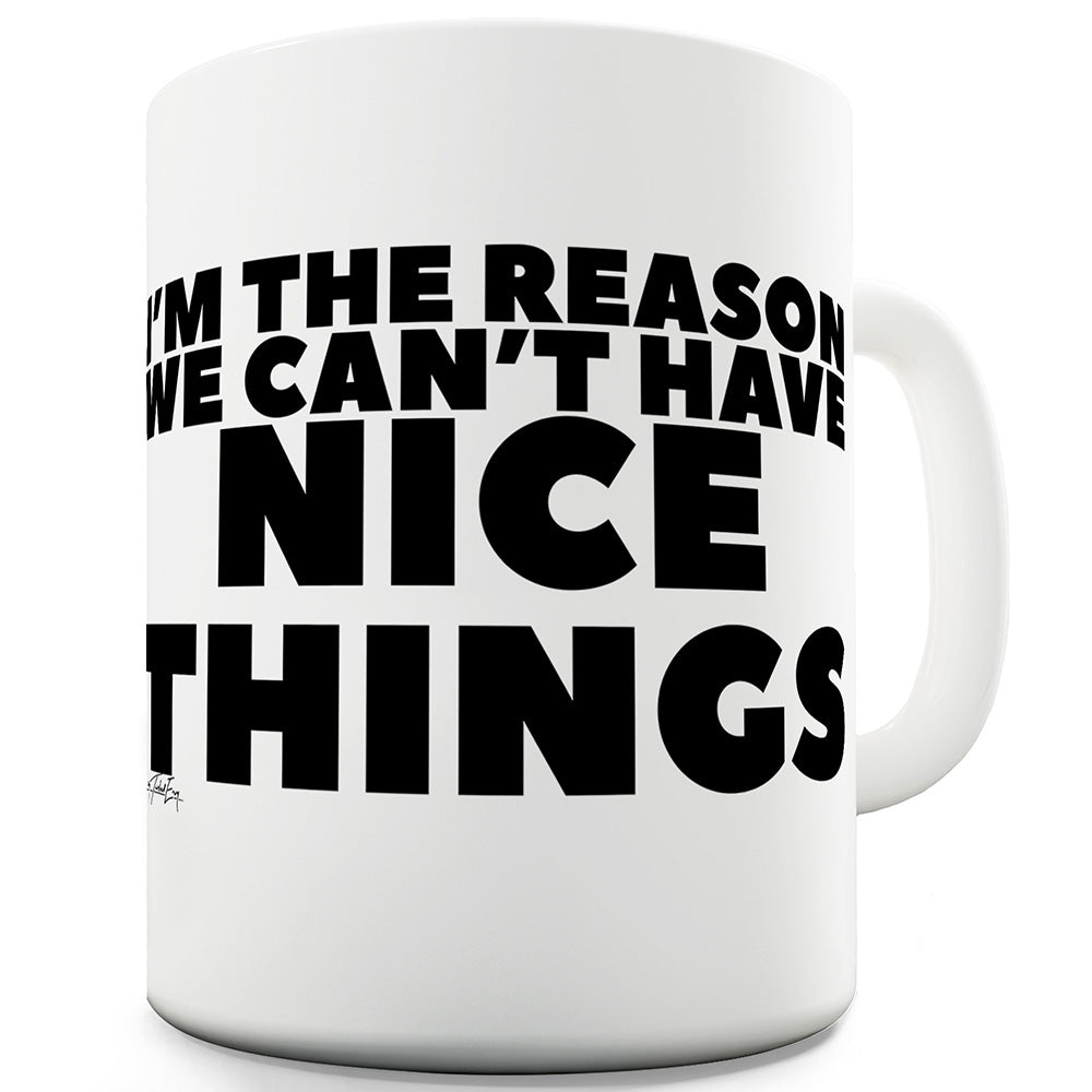 We Can't Have Nice Things Funny Mugs For Friends