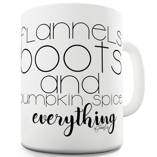 Pumpkin Spice Everything Funny Mugs For Coworkers