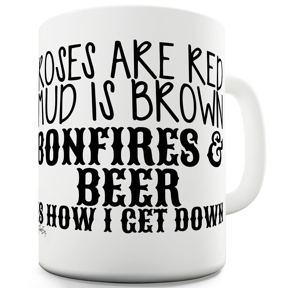 Bonfires And Beer Funny Mug