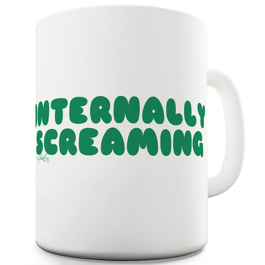 Internally Screaming Ceramic Mug