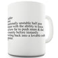 Toddler Description Funny Mugs For Men Rude