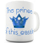 Prince Of This Castle Funny Mugs For Men Rude