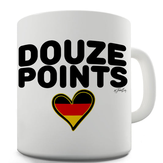 Douze Points Germany Funny Novelty Mug Cup