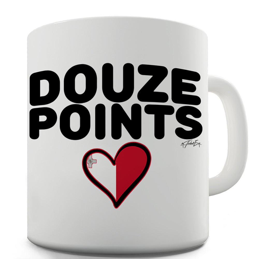 Douze Points Malta Funny Mug