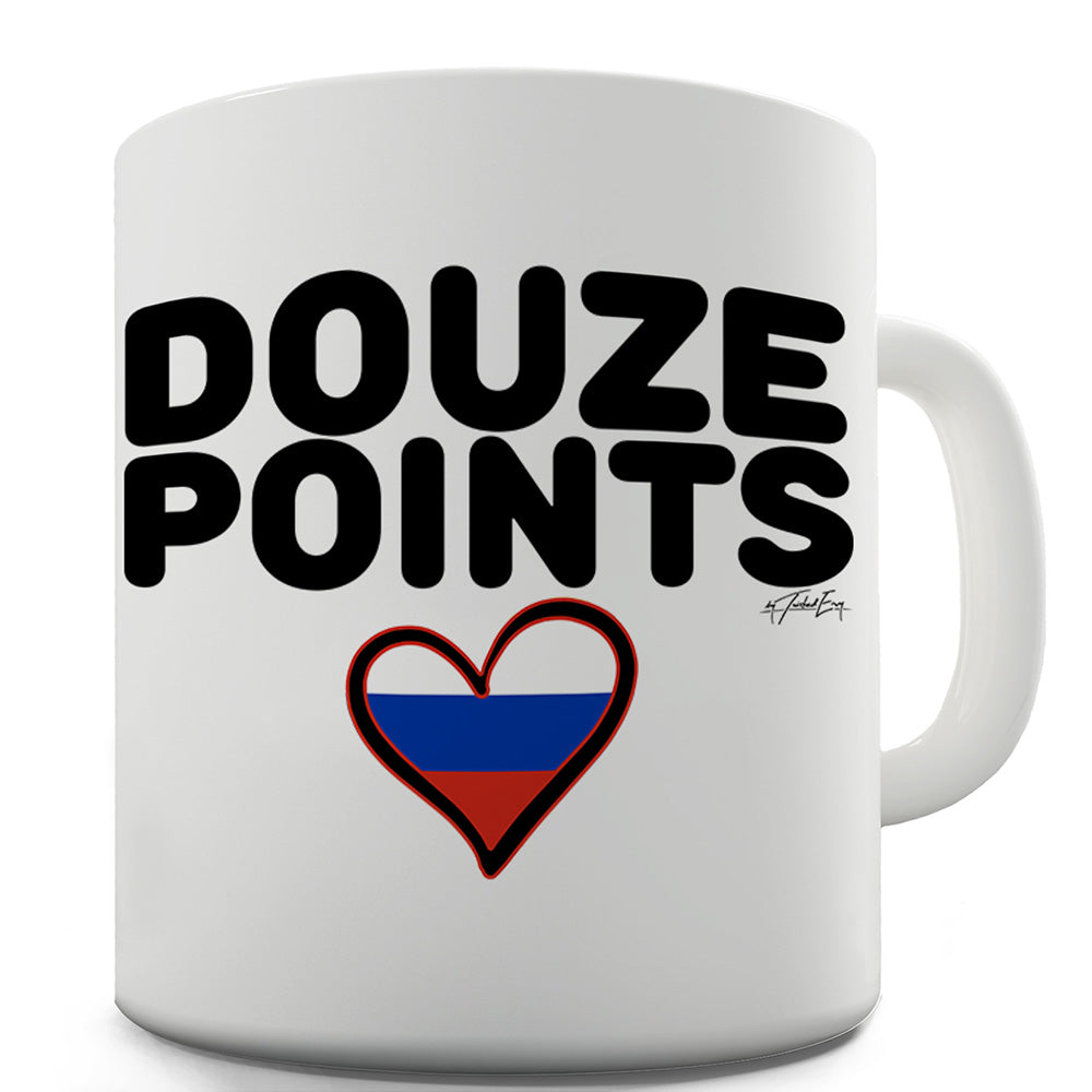 Douze Points Russia Ceramic Mug