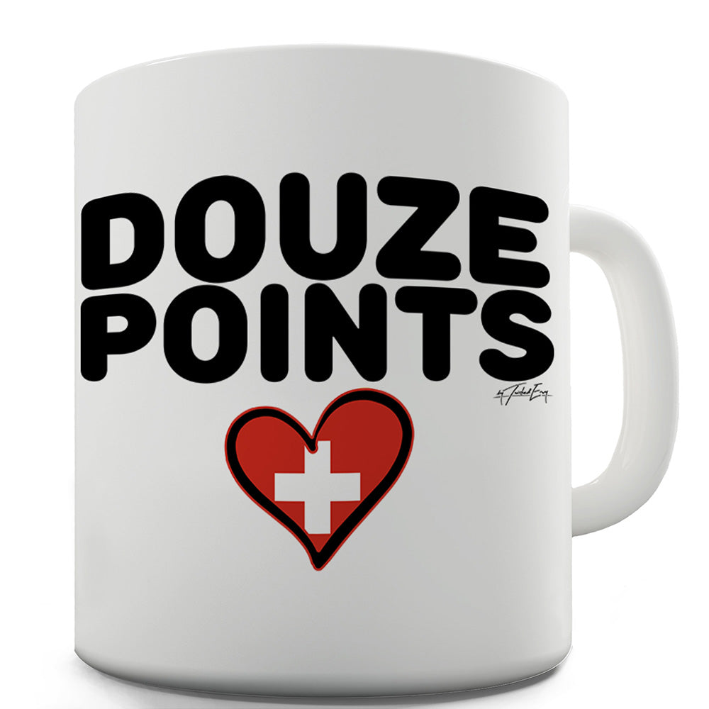 Douze Points Switzerland Funny Mug