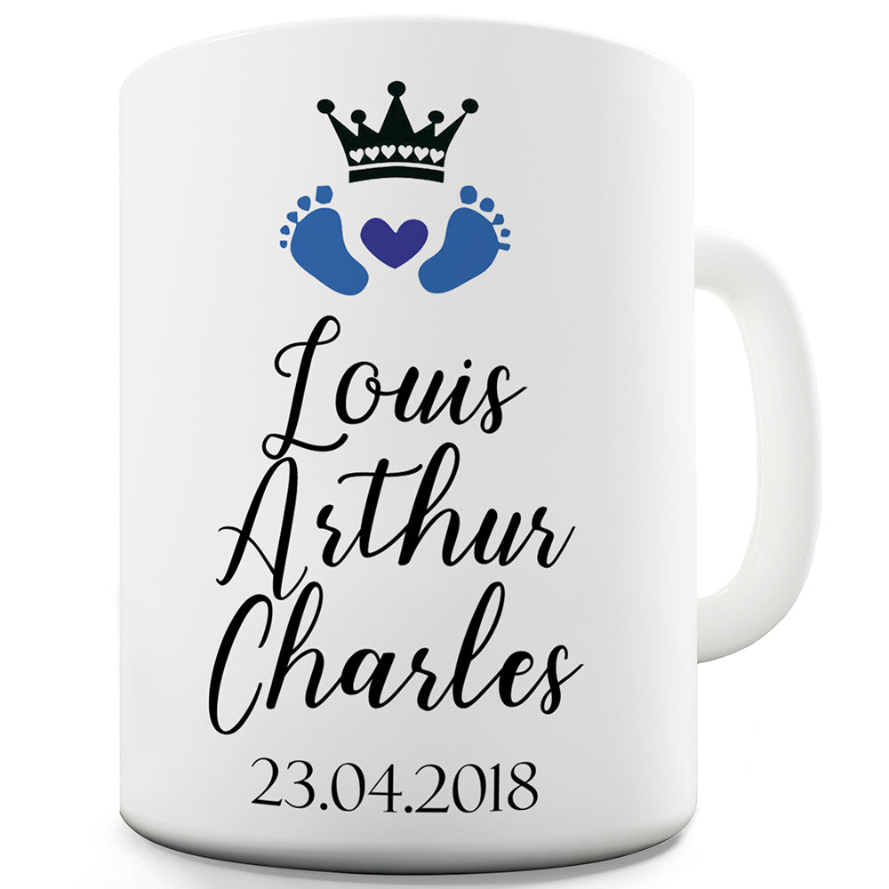 Louis Arthur Charles Royal Baby Funny Mugs For Men