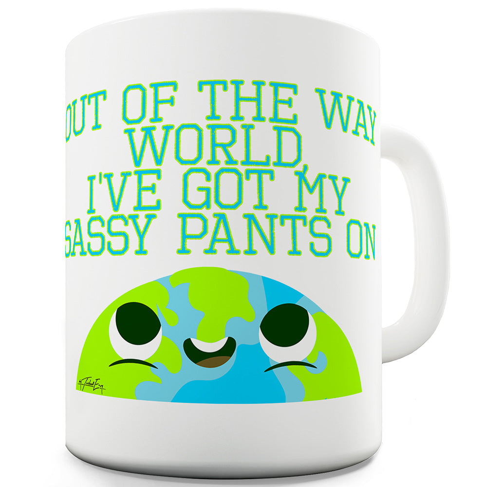 Out Of The Way Ceramic Novelty Gift Mug