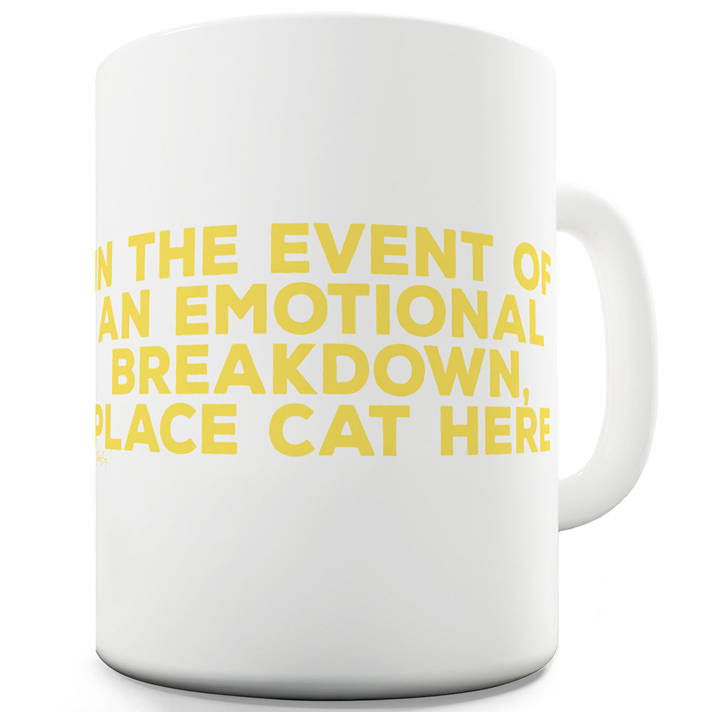 Place Cat Here Funny Mugs For Work