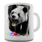 Angry Rainbow Panda Ceramic Mug Slogan Funny Cup