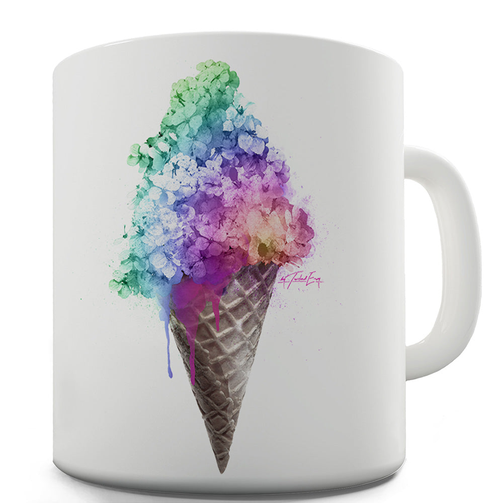 Ice Cream Bouquet Ceramic Mug