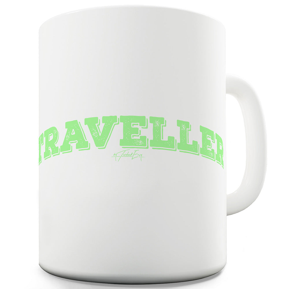 Traveller Ceramic Novelty Gift Mug