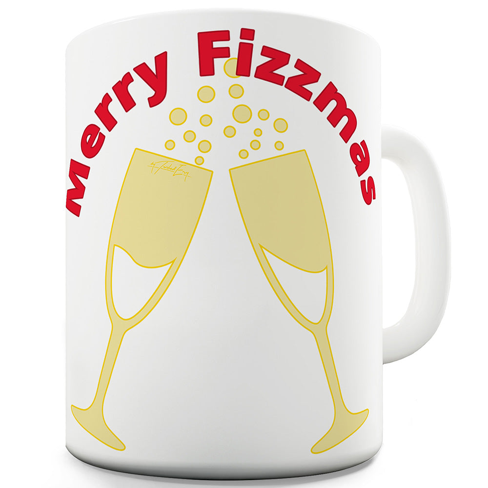 Merry Fizzmas Funny Mugs For Coworkers