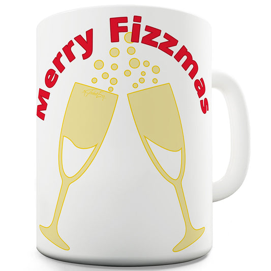 Merry Fizzmas Funny Mugs For Coworkers