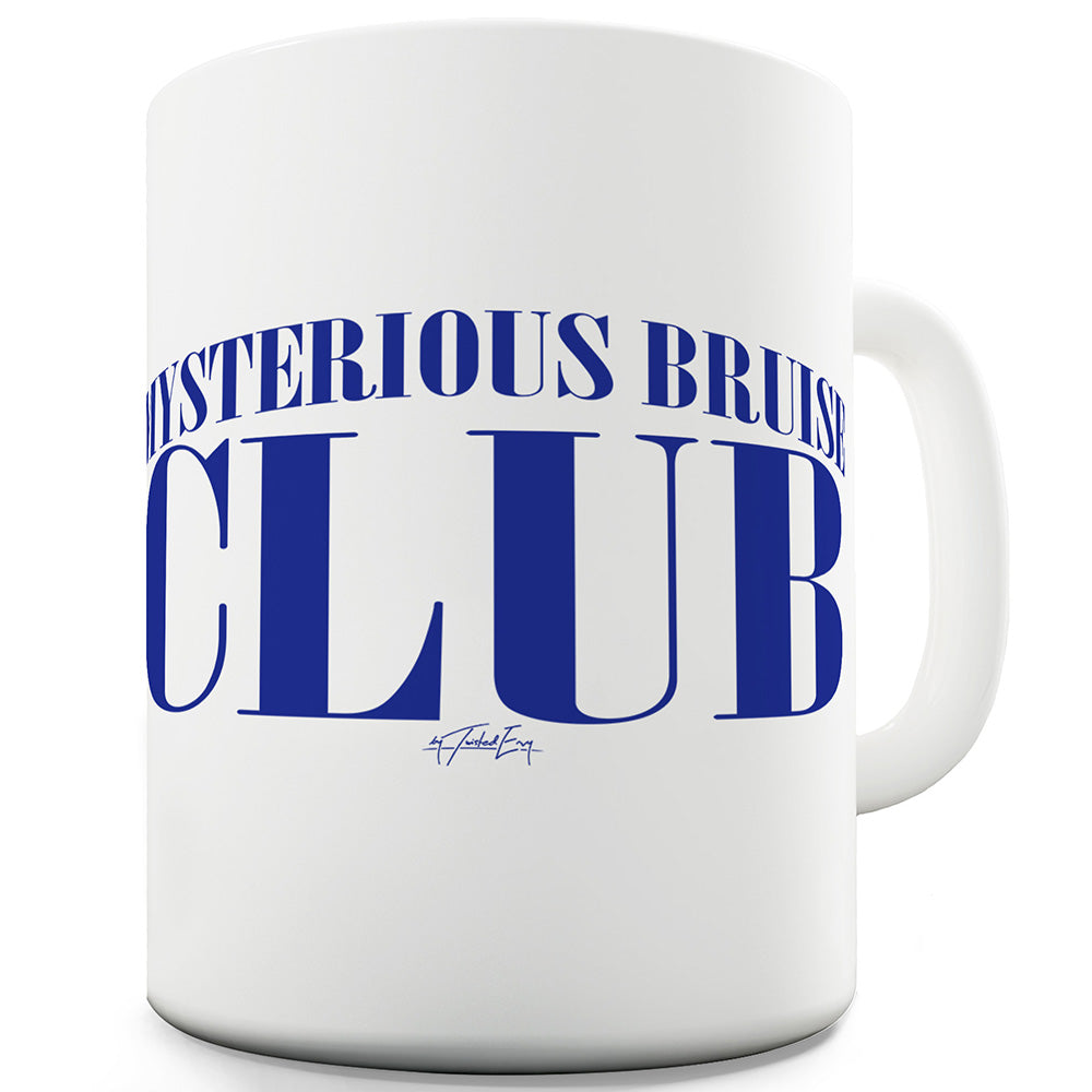 Mysterious Bruise Club Ceramic Mug