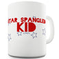 Star Spangled Kid Ceramic Novelty Gift Mug